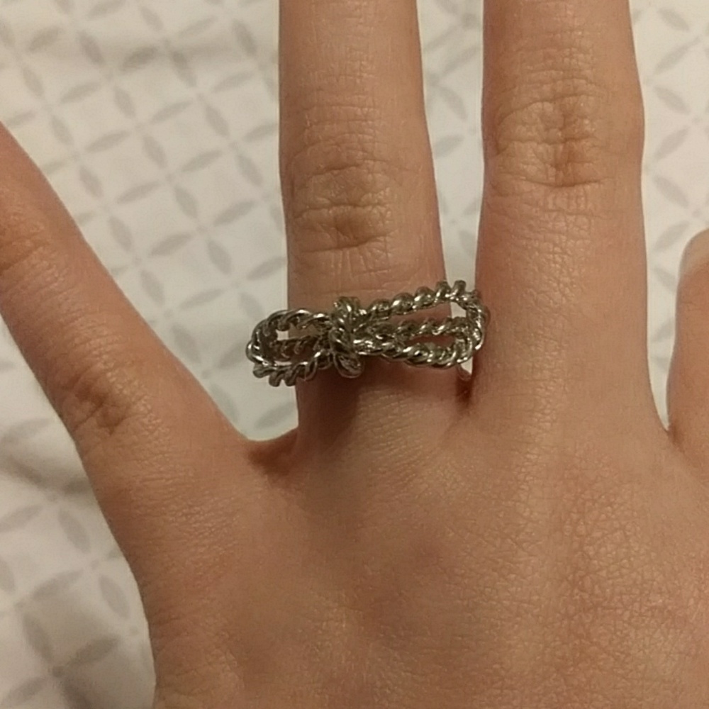 Silver Knot Ring